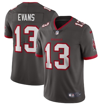 mens nike mike evans pewter tampa bay buccaneers alternate v